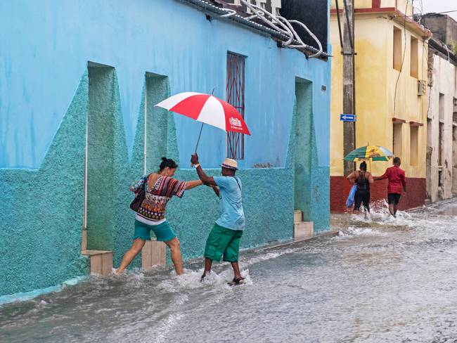 Imagen de referencia de una tormenta tropical en Cuba. (Photo by: Marica van der Meer/Arterra/Universal Images Group via Getty Images)