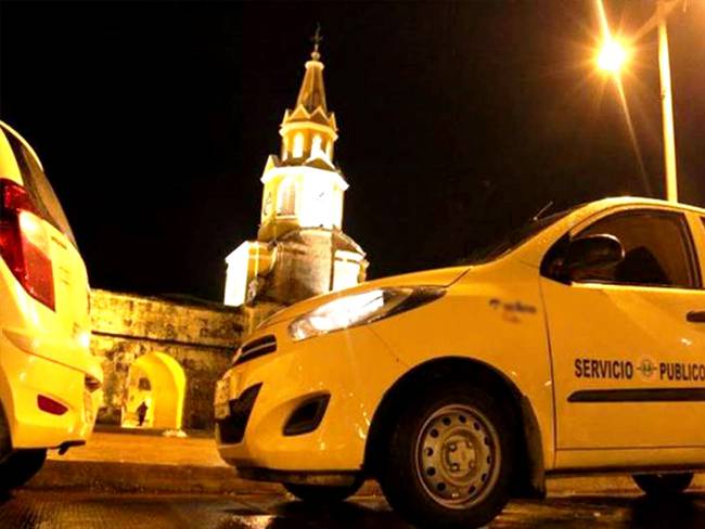 Taxis en Cartagena. Foto: Suministrada