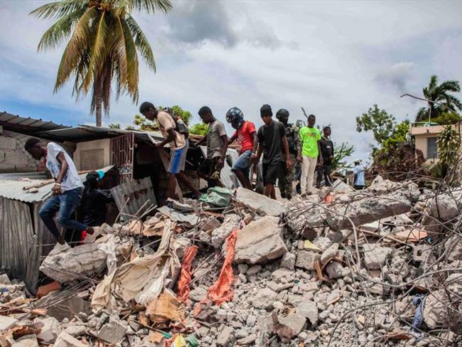 Haití es afectado por tormenta cuando aún lidia con las secuelas del terremoto. Foto: Getty Images/Richard Pierrin / Fotógrafo autónomo