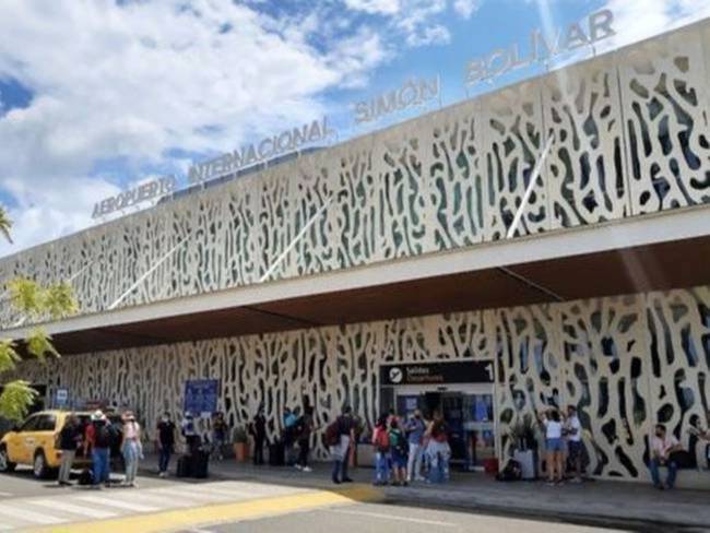 Aeropuerto Simón Bolívar/ Archivo  Alcaldía de Santa Marta 
