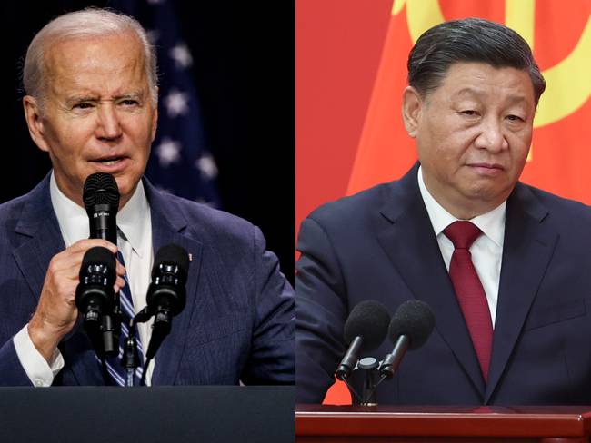 Joe Biden y Xi Jinping. Fotos: Getty Images.