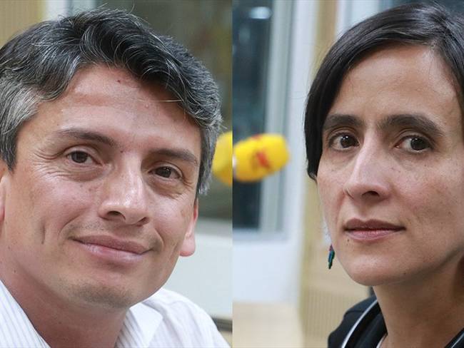 Diego Torres y Susana Muhamad. Foto: Partida WCon Juan Pablo Barrientos