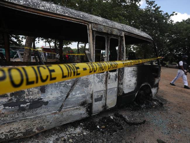 Explosión en Nigeria (Photo by Kola Sulaimon / AFP) (Photo by KOLA SULAIMON/AFP via Getty Images)