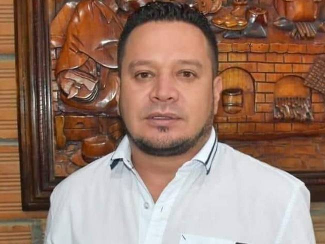  El alcalde encargado de El Charco, Nariño, Jesús David Ureña. Gobernación de Nariño.