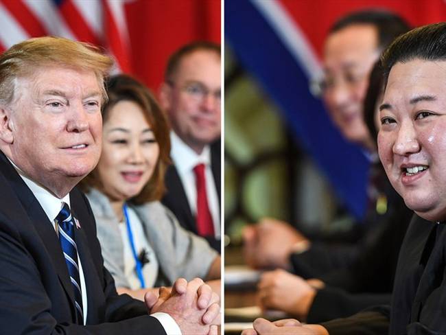 Donald Trump y Kim Jong Un. Foto: Getty Images