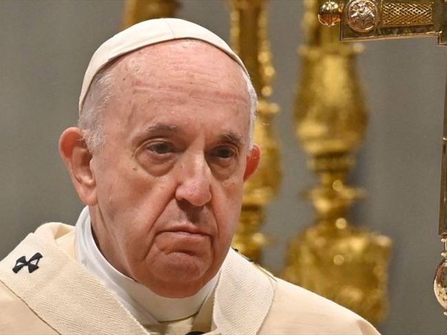Jorge Mario Eastman agradeció al papa Francisco por liberación de la monja Narváez. Foto: ALBERTO PIZZOLI/AFP via Getty Images