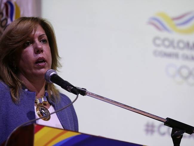 La exdirectora de la entidad, Clara Luz Roldán, es investigada por los Juegos Nacionales de Ibagué. Foto: Colprensa