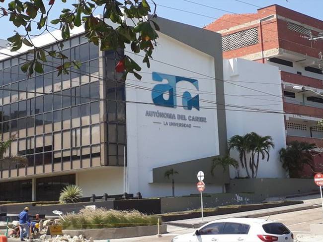 Sede de la Universidad Autónoma del Caribe en Barranquilla. Foto: Colprensa.