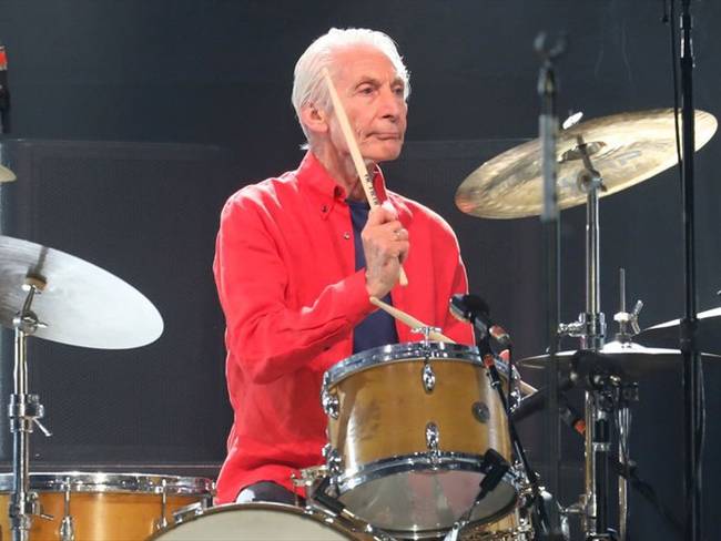El baterista Charlie Watts murió a sus 80 años. . Foto: Taylor Hill/Getty Images