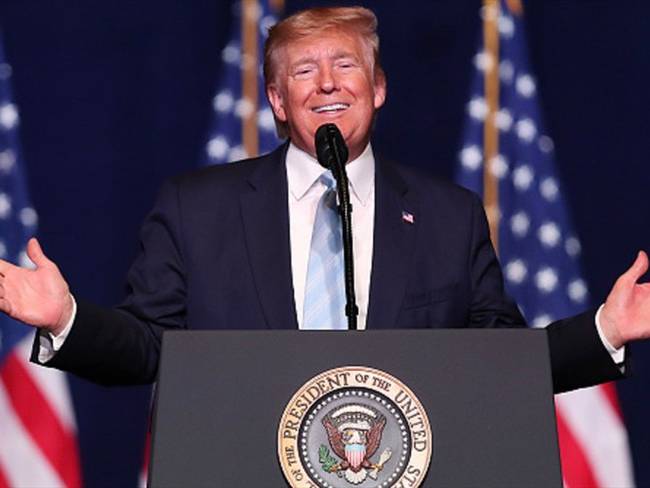 El presidente de Estados Unidos, Donald Trump . Foto: Getty Images