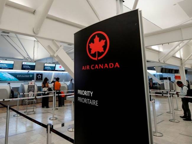 La aerolínea Air Canada expresó su preocupación porque aún no ha sido autorizada para operar en Colombia. Foto: Getty Images / PEDRO PARDO