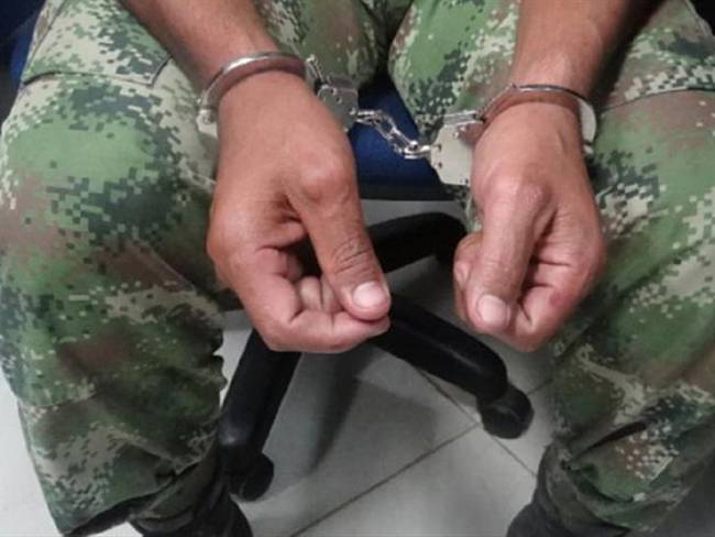 Capturado en puesto de control soldado profesional vinculado a casos de “falsos positivos”. Foto: Colprensa