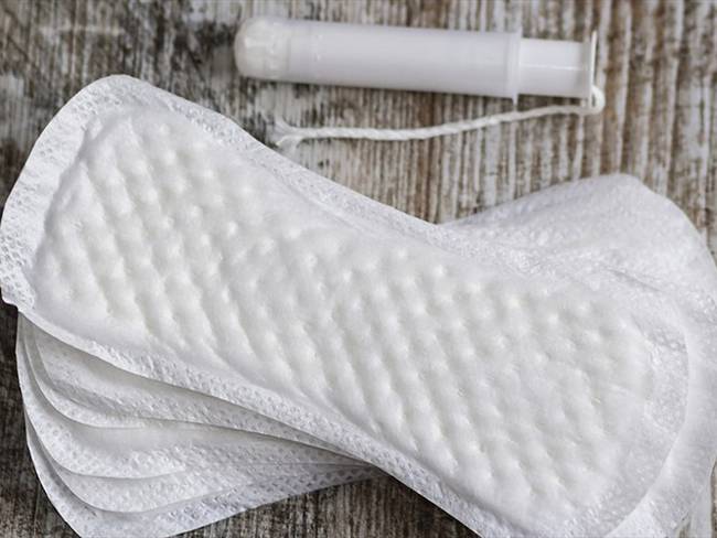 Imagen de referencia de toallas higiénicas. Foto: Getty Images