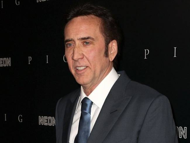 Nicolas Cage en la premier de Pig en Los Ángeles. Foto: Getty Images/Kevin Winter
