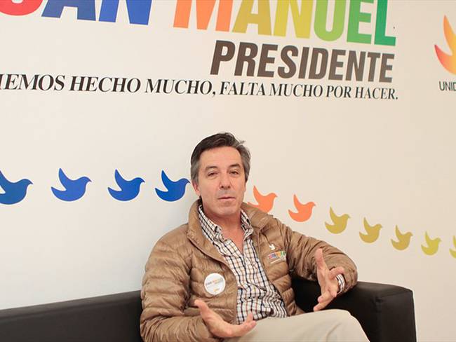 Roberto Prieto, gerente de la campaña de Santos. Foto: Colprensa