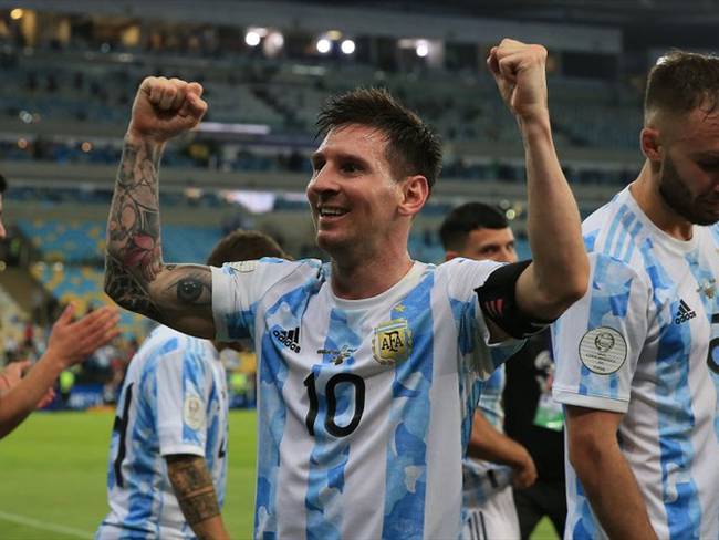 Lionel Messi, jugador de la Selección Argentina y del FC Barcelona. Foto: Getty Images