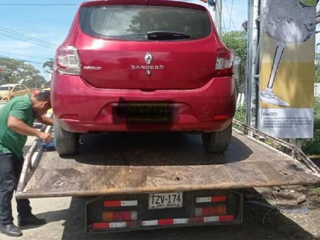 Inmovilizan vehículos que operaban por plataformas digitales prohibidas en Santa Marta. Foto: Alcaldía de Santa Marta