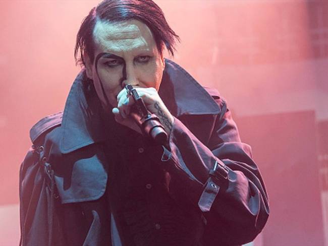 Marilyn Manson lanza  un consolador con su rostro para celebrar Halloween . Foto: Getty Images