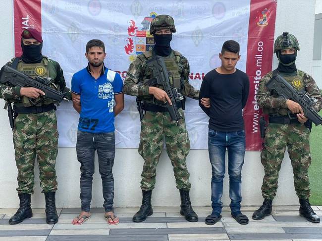 Capturados dos integrantes de la disidencia de las Farc en Norte de Santander. Ejército Nacional 