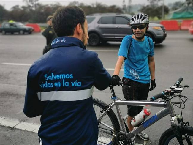 ANSV reveló cifras de mortalidad de ciclistas en carreteras del país. Foto: Colprensa