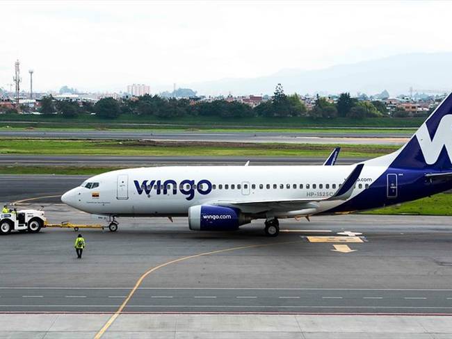 Falla en avión que aterrizó de emergencia en Medellín. Foto: Colprensa