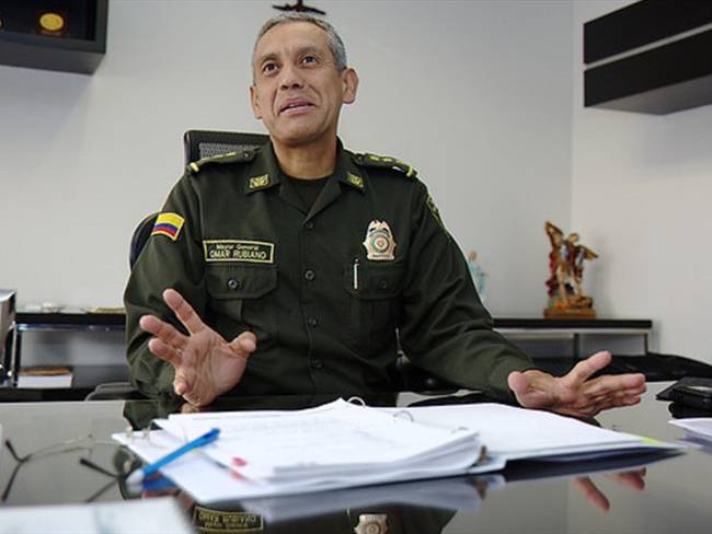 General Omar Rubiano, director de Seguridad Ciudadana de la Policía. Foto: Colprensa