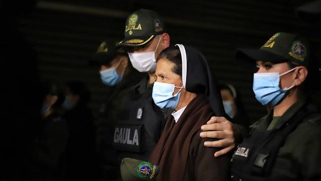 La hermana Gloria Cecilia Narváez llegó a Colombia el 16 de noviembre