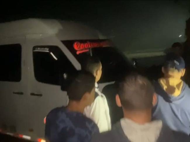 Comunidad retiró vehículos marcados como &quot;carro bomba&quot; en el Catatumbo- Cortesía 