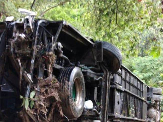 Accidente de tránsito vía a Bucaramanga dejó cuatro muertos