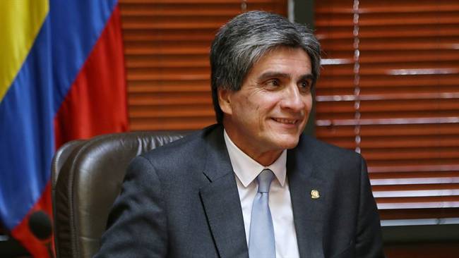 Magistrado António José Lizarazo Ocampo, presidente Corte Constitucional. Foto: Colprensa