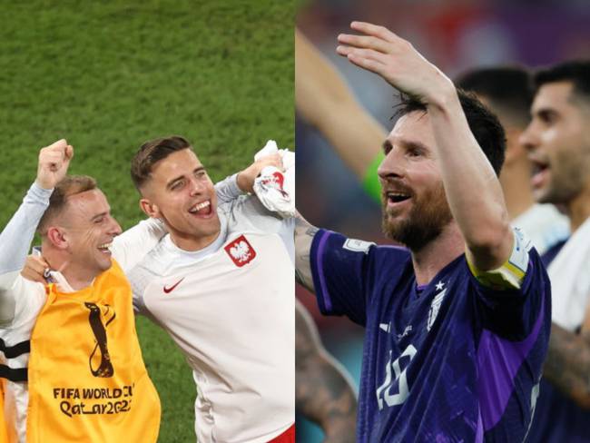 Polonia vs Argentina Mundial de Qatar 2022. Foto: Getty Images