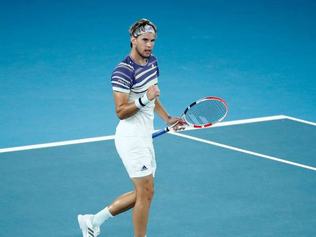 Dominic Thiem, de 26 años, ya ha jugado dos finales de Grand Slam, en Roland Garros 2018 y 2019. Foto: Getty Images