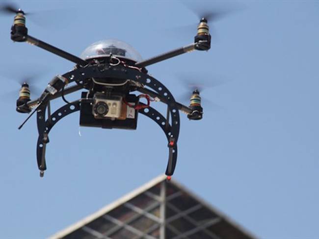 Los drones repartidores podrían empezar a operar oficialmente en 2020. Foto: Colprensa