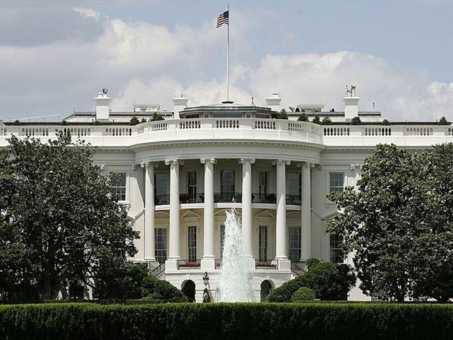 Exteriores de la Casa Blanca en Washington D.C. Foto: Getty Images