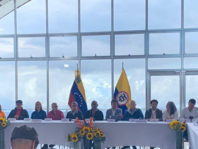 Diálogos entre el Gobierno y el ELN. Foto: Luis Ángel - Prensa Gobierno de Colombia