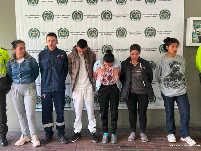 Autoriades en Bogotá capturaron a más de 82 delincuentes. Foto: Cortesía.