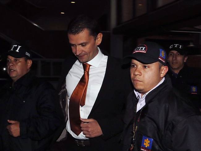 El juez 53 de control de garantías de Bogotá legalizó la captura de Emilio Tapia, Juan José Laverde y Luis Fernando Duque. Foto: Colprensa / GERMÁN ENCISO