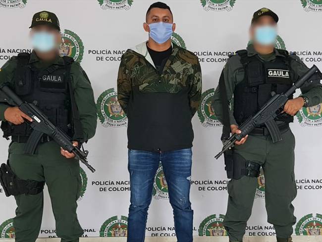 Policía capturó a presunto cabecilla financiero del Clan del Golfo en Tierralta, Córdoba.Foto: prensa Policía Córdoba.