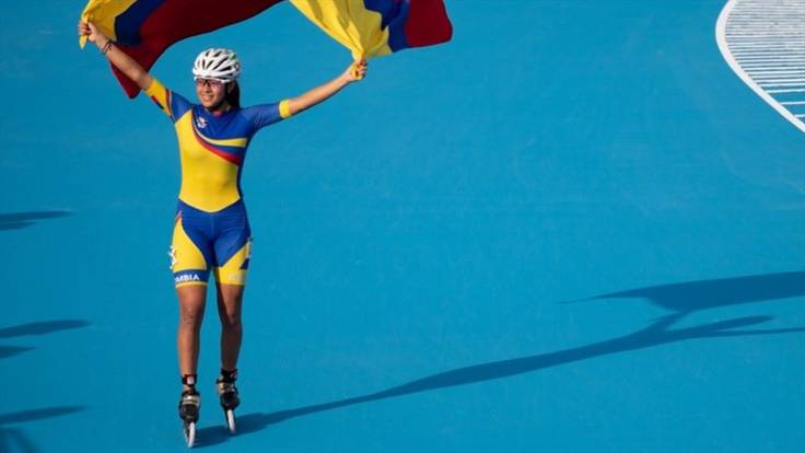 Colombia suma 14 oros en el Mundial de Patinaje de Velocidad y continúa como favorita. Foto: Federación Colombiana de Patinaje