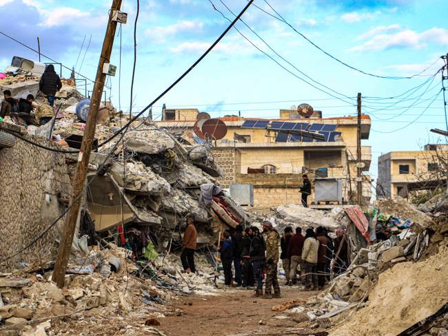 Terremoto en Turquía. (Photo bu Ugur Yildirim/ dia images via Getty Images)