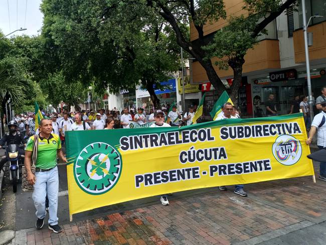 Movilizaciones en respaldo a las reformas en Cúcuta