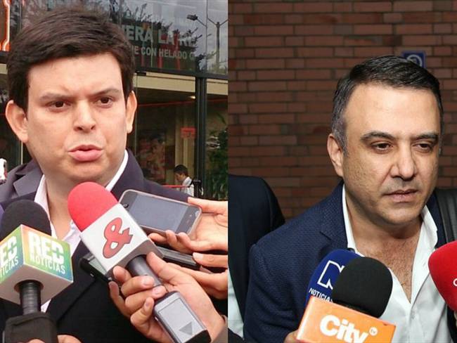 Los cuestionados exgobernadores Alejandro Lyons y Edwin Besaile serán imputados por el desvío de más de 4.000 millones de pesos. Foto: Colprensa