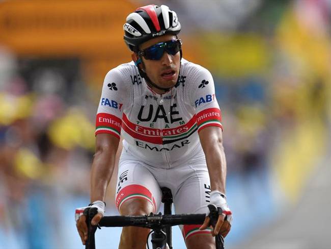 Fabio Aru, ciclista italiano del Team Emirates. Foto: Getty Images