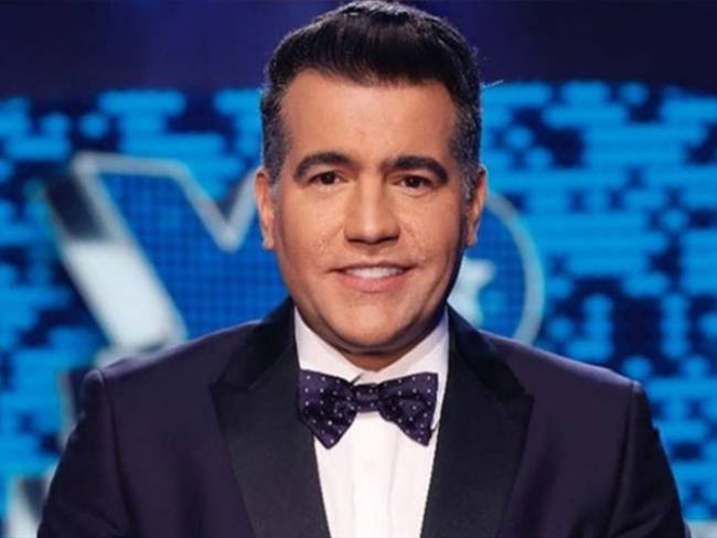 Carlos Calero, presentador &#039;Yo me llamo&#039;. Foto: Caracol Televisión