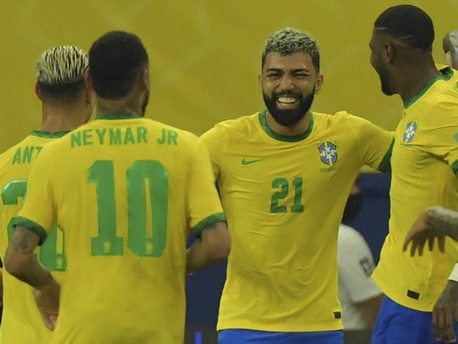 Selección de Brasil. Foto: AFP / Brasil goleó a Uruguay