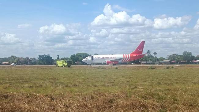 Por poco se repite una tragedia: avión de Aerosucre tuvo que aterrizar de emergencia en Puerto Carreño. Foto: Habitantes de Puerto Carreño.