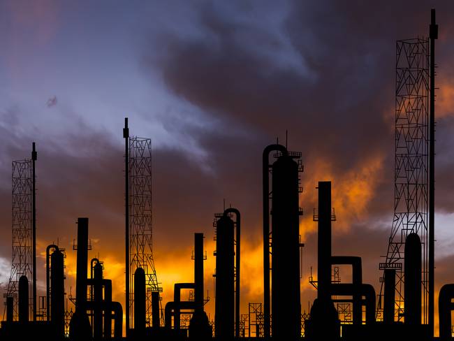 Planta de producción de petróleo (Foto: Getty)
