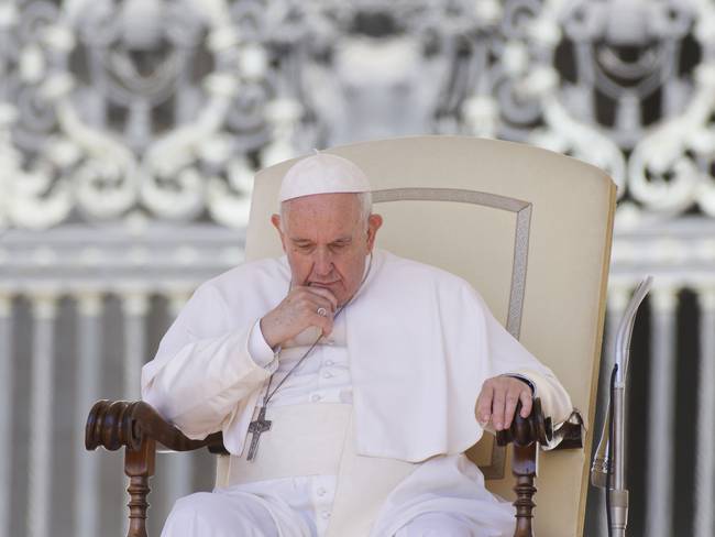 El papa condenó la &quot;brutalidad&quot; de Rusia en una guerra que &quot;podría ser provocada&quot;