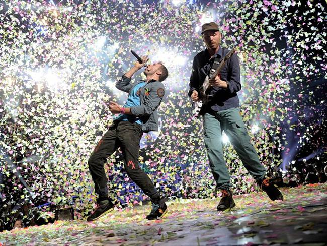 ¿Cómo suena “De música ligera” interpretada por Coldplay?. Foto: Getty Images