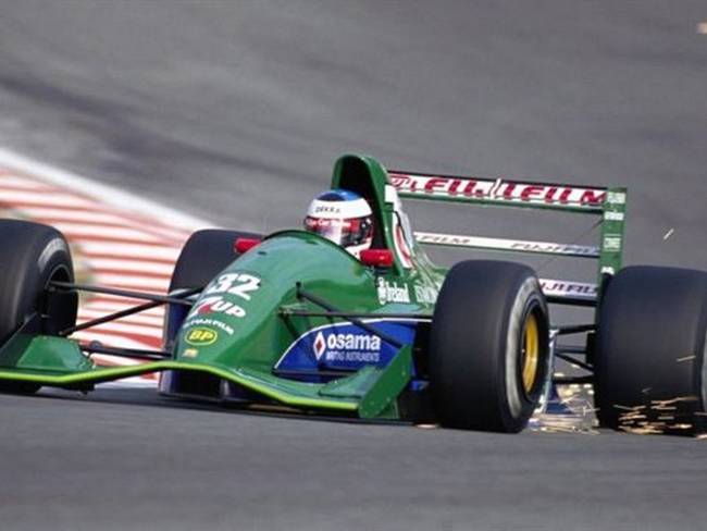 Schumacher debutó en la Fórmula 1 en Spa, en el Gran Premio de Bélgica, en 1991.. Foto: BBC Mundo